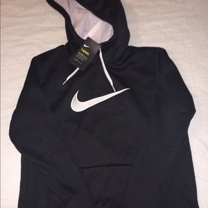 NIKE Therma Black Hoodie With Tags.